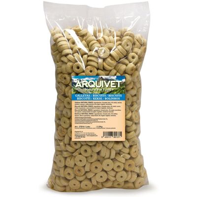 Biscotti "Natural rings" Arquivet 2,5 kg - Biscotti per cani Biscotti "Natural rings" Arquivet 2,5 kg - Biscotti per cani