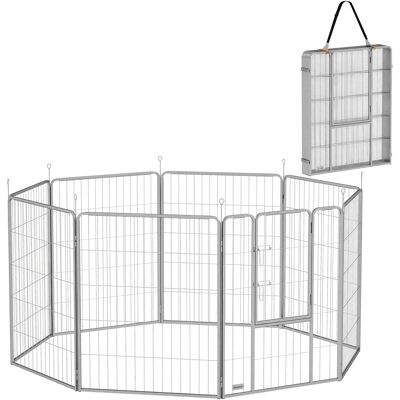 IROVAMI Recinto Pet, Recinto Cane, Parco Giochi, Regolabile Flessibile, Acciaio Inox - IROVAMI Recinto Pet, Recinto Cane, Parco Giochi, Regolabile Flessibile, Acciaio Inox -