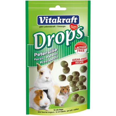 Vitakraft Drops Per Roditori Al Prezzemolo - 75gr - Vitakraft Drops Per Roditori Al Prezzemolo - 75gr -