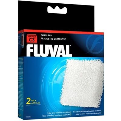 Fluval Carico e C3 Sostituzione Foamex Per Filtro Dell'acquario Fluval Carico e C3 Sostituzione Foamex Per Filtro Dell'acquario
