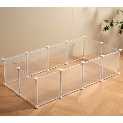 OEM Box Per Piccoli Animali Trasparente, Gabbie Per Porcellini D'India, Box Per Cuccioli, Box Per Animali Domestici, Coniglio, Recinzione In Plastica Bianca, 12 X 12 Pollici, 12 Pannelli OEM Box Per Piccoli Animali Trasparente, Gabbie Per Porcellini D'India, Box Per Cuccioli, Box Per Animali Domestici, Coniglio, Recinzione In Plastica Bianca, 12 X 12 Pollici, 12 Pannelli