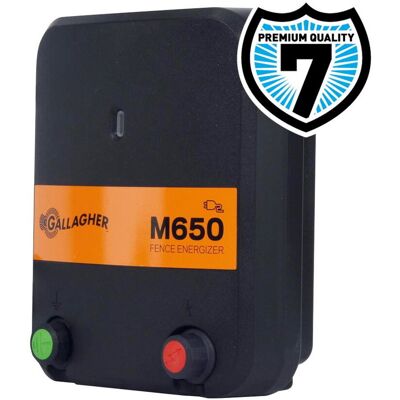 GALLAGHER Elettrificatore M650 A Corrente 230v Per Recinti Fino 40km Per Cavalli, Bestiame, Pecore, Capre E Maiale GALLAGHER Elettrificatore M650 A Corrente 230v Per Recinti Fino 40km Per Cavalli, Bestiame, Pecore, Capre E Maiale