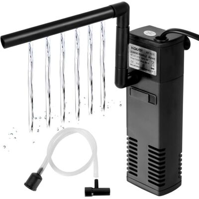 OEM Filtro Interno Per Acquario Da 40 Litri – Pompa Filtrante Silenziosa Da 300 L/h, 3 W, Con Spugne Lavabili Incluse OEM Filtro Interno Per Acquario Da 40 Litri – Pompa Filtrante Silenziosa Da 300 L/h, 3 W, Con Spugne Lavabili Incluse