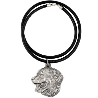 OEM Cane Da Montagna Bernese - Collana Con Ciondolo Placcato In Argento Per Gli Amanti Dei Cani, Gioiello Unico Di Art-dog OEM Cane Da Montagna Bernese - Collana Con Ciondolo Placcato In Argento Per Gli Amanti Dei Cani, Gioiello Unico Di Art-dog
