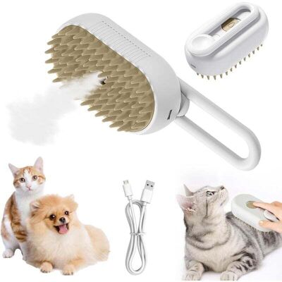 OEM Spazzola A Vapore Per Gatti, Pettine Massaggiante Spray 3 In 1 Per Gatti, Spazzola Elettrica A Vapore Per Il Pelo Dei Gatti, Spazzola Autopulente Per La Toelettatura Degli Animali Domestici (bianca) OEM Spazzola A Vapore Per Gatti, Pettine Massaggiante Spray 3 In 1 Per Gatti, Spazzola Elettrica A Vapore Per Il Pelo Dei Gatti, Spazzola Autopulente Per La Toelettatura Degli Animali Domestici (bianca)