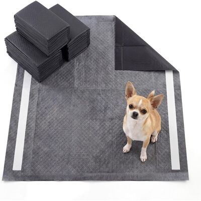 COSTWAY Tappetini Igienici Per Cani Al Carbone Attivo,6 Strati Impermeabili,rapido Asciugatura,60cm COSTWAY Tappetini Igienici Per Cani Al Carbone Attivo,6 Strati Impermeabili,rapido Asciugatura,60cm
