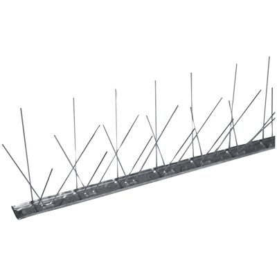 ALTRO Flortis - Dissuasore Piccioni 100 Cm Con 80 Punte Acciaio Inox Protezione Animali Topicida ALTRO Flortis - Dissuasore Piccioni 100 Cm Con 80 Punte Acciaio Inox Protezione Animali Topicida