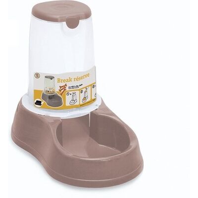 ZOLUX Stefanplast Break Reserve Cibo Con Piedini Antiscivolo 1,5 Lt Cipria ZOLUX Stefanplast Break Reserve Cibo Con Piedini Antiscivolo 1,5 Lt Cipria