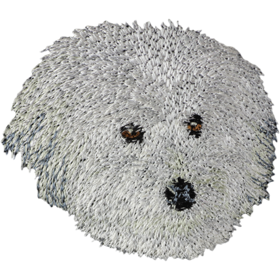 OEM Coton De Tulear - Una Toppa A Forma Di Cane, Toppa Ricamata, Una Decorazione Unica Per Uno Zaino Di Art-dog OEM Coton De Tulear - Una Toppa A Forma Di Cane, Toppa Ricamata, Una Decorazione Unica Per Uno Zaino Di Art-dog