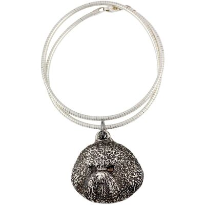 OEM Bichon Frise, Cane Di Tenerife - Collana Per Cani, Gioielli Unici Per Amanti Dei Cani, Ciondolo A Forma Di Serpente Unico Di Art-dog OEM Bichon Frise, Cane Di Tenerife - Collana Per Cani, Gioielli Unici Per Amanti Dei Cani, Ciondolo A Forma Di Serpente Unico Di Art-dog