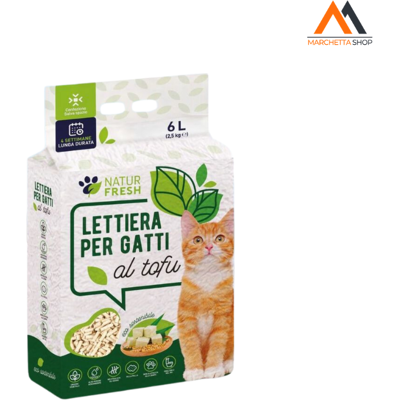 OEM Lettiera Gatti Natur Fresh Al Tofu Lt.6 OEM Lettiera Gatti Natur Fresh Al Tofu Lt.6