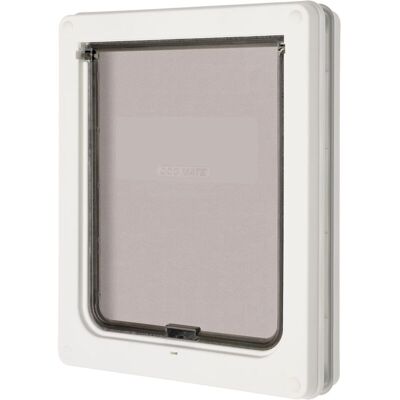 OEM Portina Per Cani Di Taglia Media, Bianca, Facile Da Installare Su Porte, Pareti E Porte In Pvc E Legno OEM Portina Per Cani Di Taglia Media, Bianca, Facile Da Installare Su Porte, Pareti E Porte In Pvc E Legno