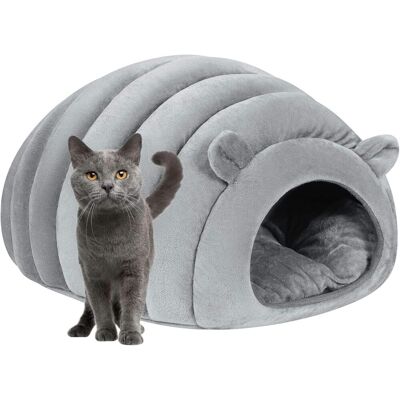 OEM Nicchia Calda Per Gatti, Grotta A Cupola Morbida, Lettino Per Gattini, Cuccia, Comoda Cesta Per Cani, Nido Per Animali Domestici Da Interno, Sacco A Pelo Con Cuscino Rimovibile Per Cuccioli E Piccoli OEM Nicchia Calda Per Gatti, Grotta A Cupola Morbida, Lettino Per Gattini, Cuccia, Comoda Cesta Per Cani, Nido Per Animali Domestici Da Interno, Sacco A Pelo Con Cuscino Rimovibile Per Cuccioli E Piccoli