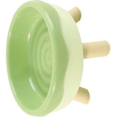 OEM Stoviglie Colorate Per Animali Domestici, Ciotola A Forma Di Erba Verde OEM Stoviglie Colorate Per Animali Domestici, Ciotola A Forma Di Erba Verde