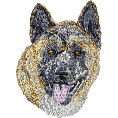 OEM Akita, Akita Inu - Toppa A Forma Di Cane, Toppa Ricamata, Decorazione Unica Per Zaino Di Art-dog OEM Akita, Akita Inu - Toppa A Forma Di Cane, Toppa Ricamata, Decorazione Unica Per Zaino Di Art-dog