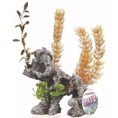 MARINA Deco Rock - Roca Con Piante Jumbo Per Decorare Acquari MARINA Deco Rock - Roca Con Piante Jumbo Per Decorare Acquari