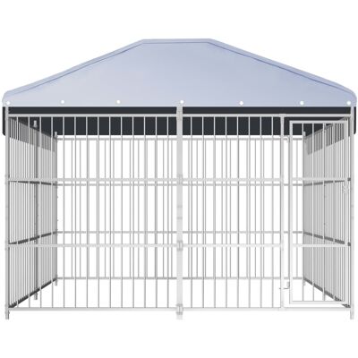 MAISON EXCLUSIVE - Canile Da Esterno Con Tetto 300x300 Cm MAISON EXCLUSIVE - Canile Da Esterno Con Tetto 300x300 Cm