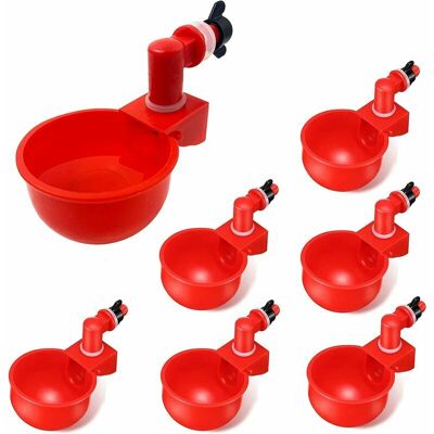 OEM 6 Pezzi Forniture Automatiche Galline Abbeveratoio Ciotole Tazze Ciotola Di Plastica, Distributori D'Acqua Per Pollame Tazze Automatiche Di Acqua Potabile Per Pulcini Quaglie Anatre Uccelli OEM 6 Pezzi Forniture Automatiche Galline Abbeveratoio Ciotole Tazze Ciotola Di Plastica, Distributori D'Acqua Per Pollame Tazze Automatiche Di Acqua Potabile Per Pulcini Quaglie Anatre Uccelli