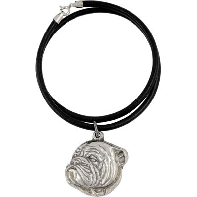 OEM Bulldog Inglese, Bulldog Iii - Collana Con Ciondolo Placcato In Argento Per Amanti Dei Cani, Gioiello Unico Di Art-dog OEM Bulldog Inglese, Bulldog Iii - Collana Con Ciondolo Placcato In Argento Per Amanti Dei Cani, Gioiello Unico Di Art-dog
