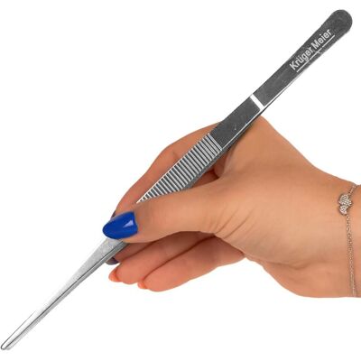 OEM Kruger Meier Pflanzenpinzette Einfache - Pinzetta Dritta 25 Cm OEM Kruger Meier Pflanzenpinzette Einfache - Pinzetta Dritta 25 Cm