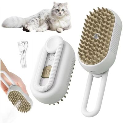 OEM Spazzola A Vapore Per Gatti, Spazzola A Vapore Per Cani, Spazzola A Vapore 3 In 1 Per Gatti, Spazzola Per Gatti, Pettine Per Cani, Pettine Per La Rimozione Del Pelo Degli Animali Domestici (bianca) OEM Spazzola A Vapore Per Gatti, Spazzola A Vapore Per Cani, Spazzola A Vapore 3 In 1 Per Gatti, Spazzola Per Gatti, Pettine Per Cani, Pettine Per La Rimozione Del Pelo Degli Animali Domestici (bianca)