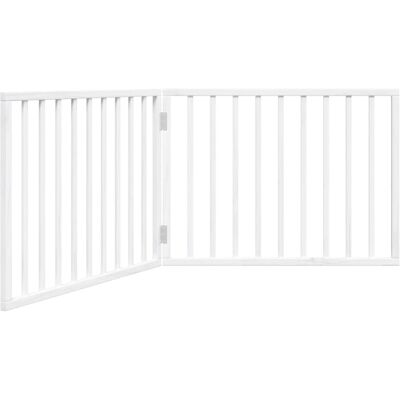 HELLOSHOP26 Cancelletto Di Sicurezza Pieghevole Per Cani 2 Pannelli 160 Cm Legno Di Pioppo Bianco 020023034 HELLOSHOP26 Cancelletto Di Sicurezza Pieghevole Per Cani 2 Pannelli 160 Cm Legno Di Pioppo Bianco 020023034