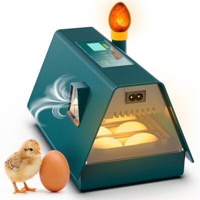 OEM Incubatrice Automatica Per Uova M10 - Ideale Per Tutte Le Età - Incubatrice Con Rotazione Automatica - Controllo Dell'umidità - Cestello Per Uova Integrato - 10 Uova - Tutti I Tipi Di Pollame - Verde OEM Incubatrice Automatica Per Uova M10 - Ideale Per Tutte Le Età - Incubatrice Con Rotazione Automatica - Controllo Dell'umidità - Cestello Per Uova Integrato - 10 Uova - Tutti I Tipi Di Pollame - Verde