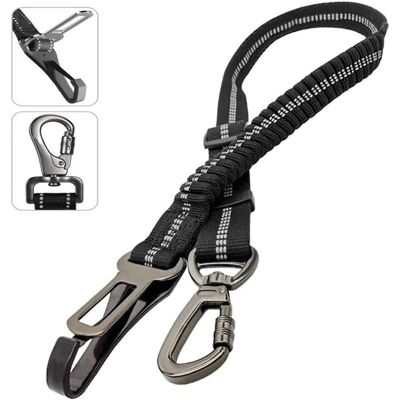DPZO Cintura Di Sicurezza Per Cani, Cintura Di Sicurezza Per Auto Per Cani, Lunghezza Regolabile, Imbottitura, Assorbimento Degli Urti, Cintura Riflettente, Elastica, Nera, Adatta A Tutti I Cani E Le Auto DPZO Cintura Di Sicurezza Per Cani, Cintura Di Sicurezza Per Auto Per Cani, Lunghezza Regolabile, Imbottitura, Assorbimento Degli Urti, Cintura Riflettente, Elastica, Nera, Adatta A Tutti I Cani E Le Auto