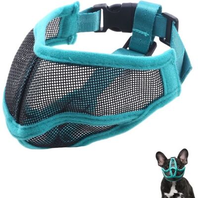 OEM Museruola Per Cani A Muso Corto - Museruola Regolabile In Rete Traspirante - Adatta A Bulldog E Cani Di Piccola Taglia - Copertura Del Muso Regolabile - Taglia M - Verde - Circonferenza Approssimativa OEM Museruola Per Cani A Muso Corto - Museruola Regolabile In Rete Traspirante - Adatta A Bulldog E Cani Di Piccola Taglia - Copertura Del Muso Regolabile - Taglia M - Verde - Circonferenza Approssimativa