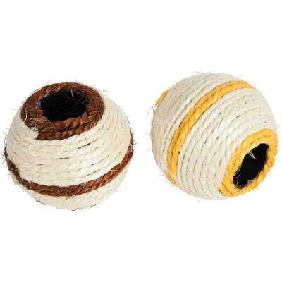 Gioco Gatto ZOLUX Palline in Sisal - Graffia e Gioca Gioco Gatto ZOLUX Palline in Sisal - Graffia e Gioca
