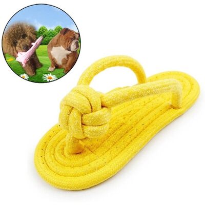 Zone Pantofole In Cotone Con Coulisse Di Pet Toys, 1 Pezzo (gialle) Zone Pantofole In Cotone Con Coulisse Di Pet Toys, 1 Pezzo (gialle)