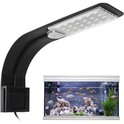 OEM Luce Led Per Acquario, Luce Led Blu-bianca Per Acquari Da 23-60 Cm, Illuminazione A Led Per Piante Acquatiche (favorisce La Crescita Delle Piante) -crezuo OEM Luce Led Per Acquario, Luce Led Blu-bianca Per Acquari Da 23-60 Cm, Illuminazione A Led Per Piante Acquatiche (favorisce La Crescita Delle Piante) -crezuo