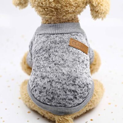 OEM Maglione In Pile Per Cani, Taglia M, Colore Grigio OEM Maglione In Pile Per Cani, Taglia M, Colore Grigio