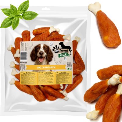 OEM Snack Per Cani Mr. Pretzel Coscia Di Pollo 500g OEM Snack Per Cani Mr. Pretzel Coscia Di Pollo 500g