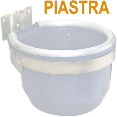 SARTORE Piastra Di Fissaggio Al Muro Per Mangiatoia Tonda In Plastica Ero25442 SARTORE Piastra Di Fissaggio Al Muro Per Mangiatoia Tonda In Plastica Ero25442