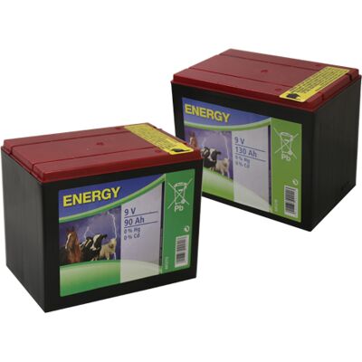 Kerbl Batteria A Secco 9v 130ah – Alimentazione Per Elettrificatori Kerbl Batteria A Secco 9v 130ah – Alimentazione Per Elettrificatori