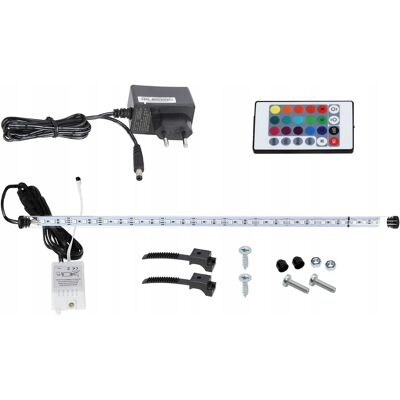 OEM Lampada Fluorescente Per Acquario A Led Rgb Aqualed Con Telecomando 50cm I OEM Lampada Fluorescente Per Acquario A Led Rgb Aqualed Con Telecomando 50cm I