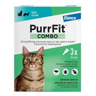 ELANCO Antiparassitario Purrfit Combo Gatti ELANCO Antiparassitario Purrfit Combo Gatti