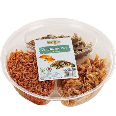 OEM Alegia - Alimento 3 In 1 Per Pesci E Rettili 50 G OEM Alegia - Alimento 3 In 1 Per Pesci E Rettili 50 G