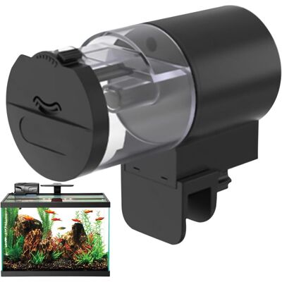 OEM Alimentatore Automatico Per Pesci Dispenser Automatico Per Acquario Da 100 Ml, Sistema Programmabile Intelligente Con Attacco A Morsetto Alimentato A Batteria Per Gamberetti Guppy OEM Alimentatore Automatico Per Pesci Dispenser Automatico Per Acquario Da 100 Ml, Sistema Programmabile Intelligente Con Attacco A Morsetto Alimentato A Batteria Per Gamberetti Guppy