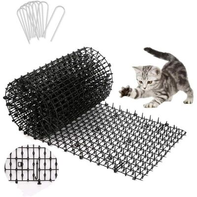 KEEMOTE Tappetino Anti-gatto Con Punte, 200 X 30 Cm, Per Impedire L'Avvicinamento Degli Animali, Wadeo Tappetino Anti-gatto Con Punte, Griglia Da Giardino Anti-cane Per Interni Ed Esterni KEEMOTE Tappetino Anti-gatto Con Punte, 200 X 30 Cm, Per Impedire L'Avvicinamento Degli Animali, Wadeo Tappetino Anti-gatto Con Punte, Griglia Da Giardino Anti-cane Per Interni Ed Esterni