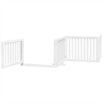 HELLOSHOP26 Cancelletto Di Sicurezza Per Animali Domestici Porta Pieghevole 10 Pannelli Legno Di Pioppo Bianco 020023094 HELLOSHOP26 Cancelletto Di Sicurezza Per Animali Domestici Porta Pieghevole 10 Pannelli Legno Di Pioppo Bianco 020023094