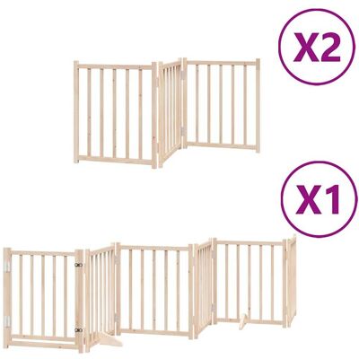 HELLOSHOP26 Cancelletto Di Sicurezza Per Animali Domestici Porta Pieghevole 12 Pannelli Legno Di Pioppo Marrone 020023168 HELLOSHOP26 Cancelletto Di Sicurezza Per Animali Domestici Porta Pieghevole 12 Pannelli Legno Di Pioppo Marrone 020023168