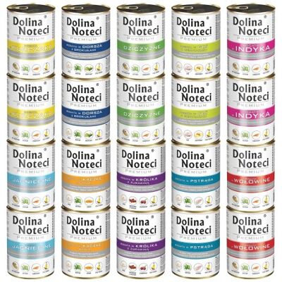 OEM Dolina Noteci Alimento Per Cani Premium, Mix Di Gusti, 20 X 400 G OEM Dolina Noteci Alimento Per Cani Premium, Mix Di Gusti, 20 X 400 G