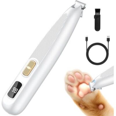 OEM Tosatrice Silenziosa Per Cani E Gatti – Ricaricabile Tramite Usb, Con Luce Led Integrata, Ideale Per Zampe, Muso E Orecchie. OEM Tosatrice Silenziosa Per Cani E Gatti – Ricaricabile Tramite Usb, Con Luce Led Integrata, Ideale Per Zampe, Muso E Orecchie.