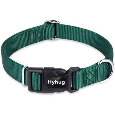OEM Collare Regolabile Per Cani Di Piccola Taglia, Verde Scuro OEM Collare Regolabile Per Cani Di Piccola Taglia, Verde Scuro