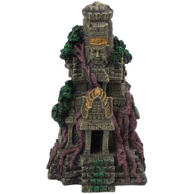 RELAXDAYS Decorazione Per Acquario, Tempio In Poliresina, Hxlxp: 26 X 15,5 X 13 Cm, Per Acqua Dolce E Marina, Grigio RELAXDAYS Decorazione Per Acquario, Tempio In Poliresina, Hxlxp: 26 X 15,5 X 13 Cm, Per Acqua Dolce E Marina, Grigio