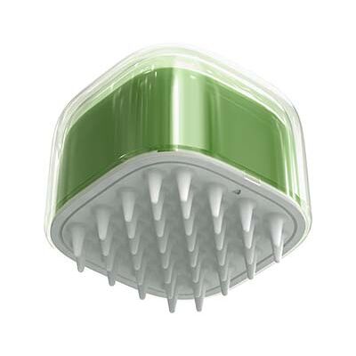 Spazzola per animali Cheerble - Silicone ecologico, Massaggio delicato Spazzola per animali Cheerble - Silicone ecologico, Massaggio delicato