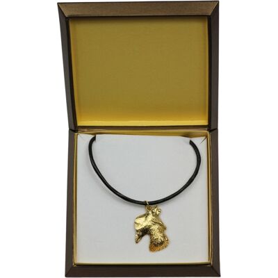 OEM Scottish Terrier, Aberdeen Terrier - Collana Per Cani In Confezione Regalo, Ciondolo Placcato Oro Per Un Amante Dei Cani, Gioiello Di Grande Effetto Di Art-dog OEM Scottish Terrier, Aberdeen Terrier - Collana Per Cani In Confezione Regalo, Ciondolo Placcato Oro Per Un Amante Dei Cani, Gioiello Di Grande Effetto Di Art-dog