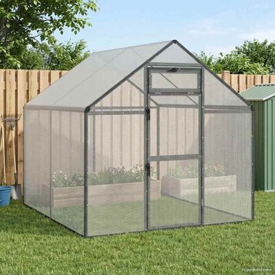 VIDAXL Gabbia Per Uccelli Antracite 181,5 X 221 X 173,5 Cm VIDAXL Gabbia Per Uccelli Antracite 181,5 X 221 X 173,5 Cm